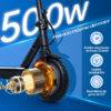 S2 Scooter eléctrico plegable Base iluminada - Imagen 6