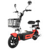 Motobici eléctrica Honey Whale U1S Rojo - Imagen 6