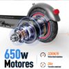 E9 MAX-S Scooter eléctrico plegable - Imagen 4