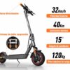 E9 MAX-S Scooter eléctrico plegable