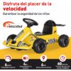 Go Kart Eléctrico Montable Para Niños Con Control Remoto N.9 - Imagen 6