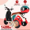 MOTOBICI ELÉCTRICA 3 RUEDAS HONEY WHALE V1 - Imagen 4