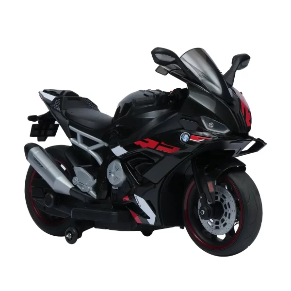 Moto Eléctrica Infantil Recargable Honey Whale BDQ-008 NEGRO