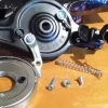 Balata Trasera Con Tambor Para Bicicleta Eléctrica - Imagen 2