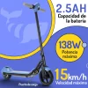 Scooter Electrico Infantil Honey Whale E2 Azul - Imagen 2